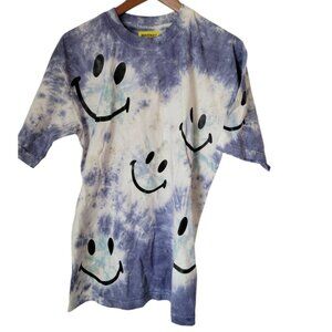 Unisex SMILEY MARKET Chinatown Tee T-Shirt NWT M Shibori Tye Dye